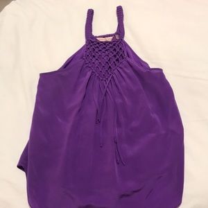 Purple Rebecca Taylor Top